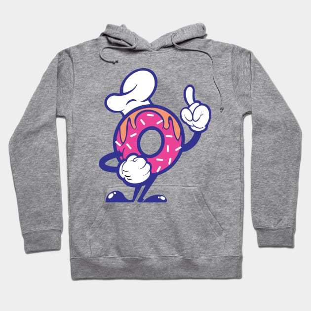 Doughnut Man Hoodie by Jwhit.design